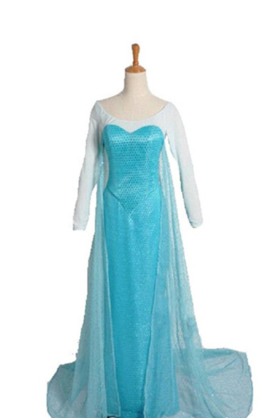  雪の女王エルサ風ドレス