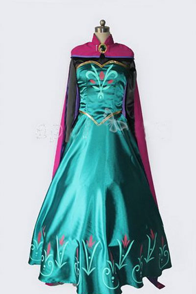 アナと雪の女王 Frozen Elsa女王風コスプレ衣装