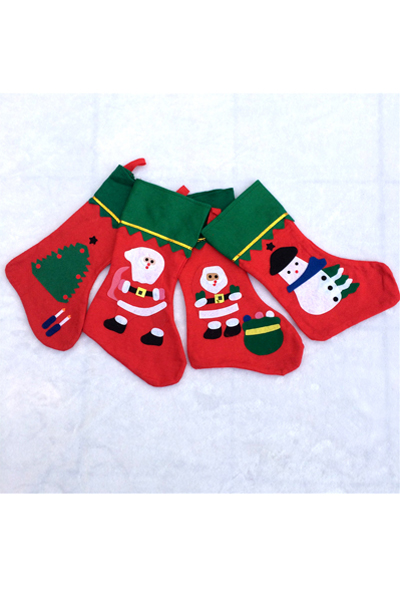 クリスマスブーツ クリスマス 靴下 プレゼント靴下 4個セット 